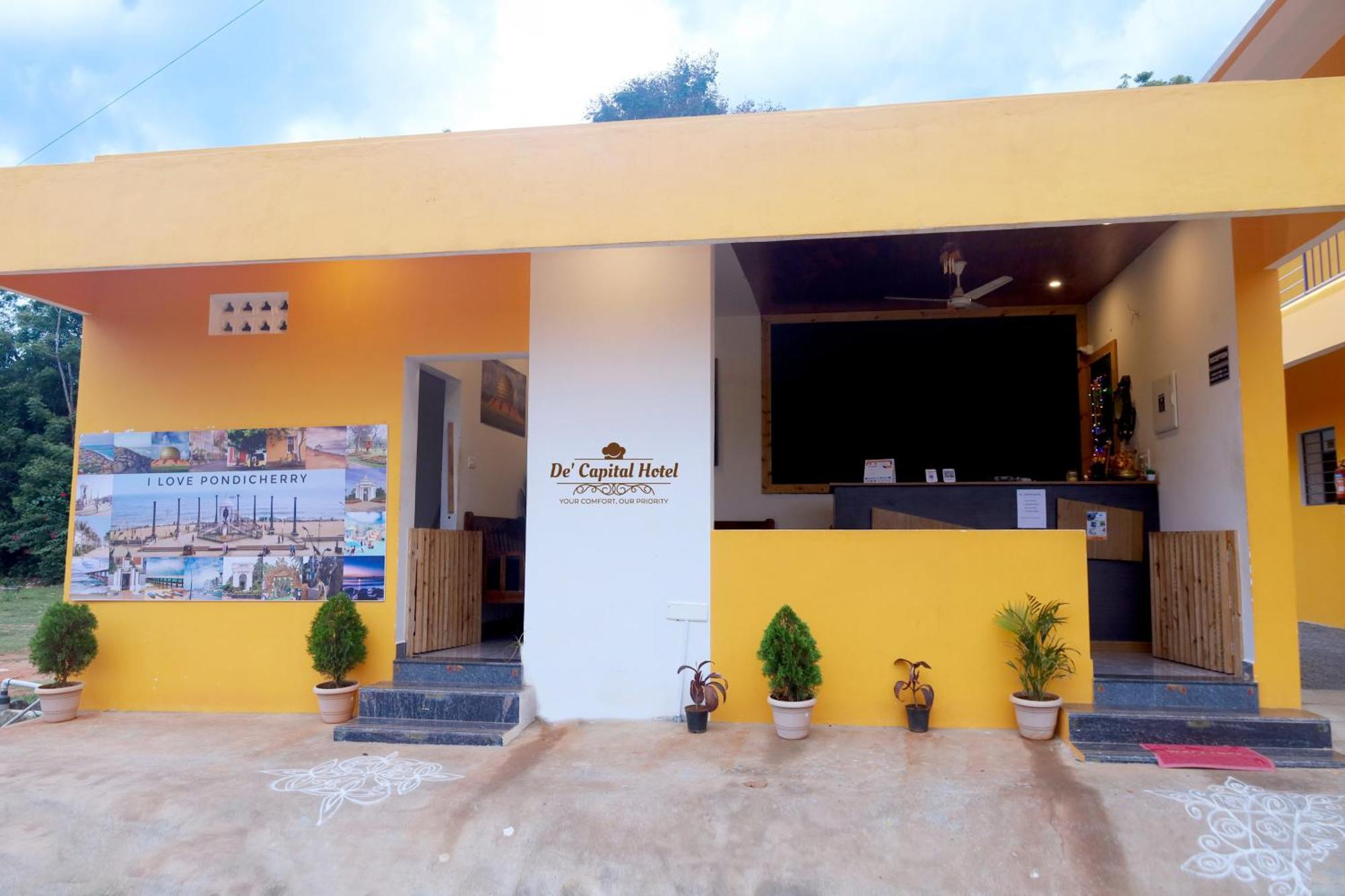 De' Capital Hotel Pondicherry Exterior foto
